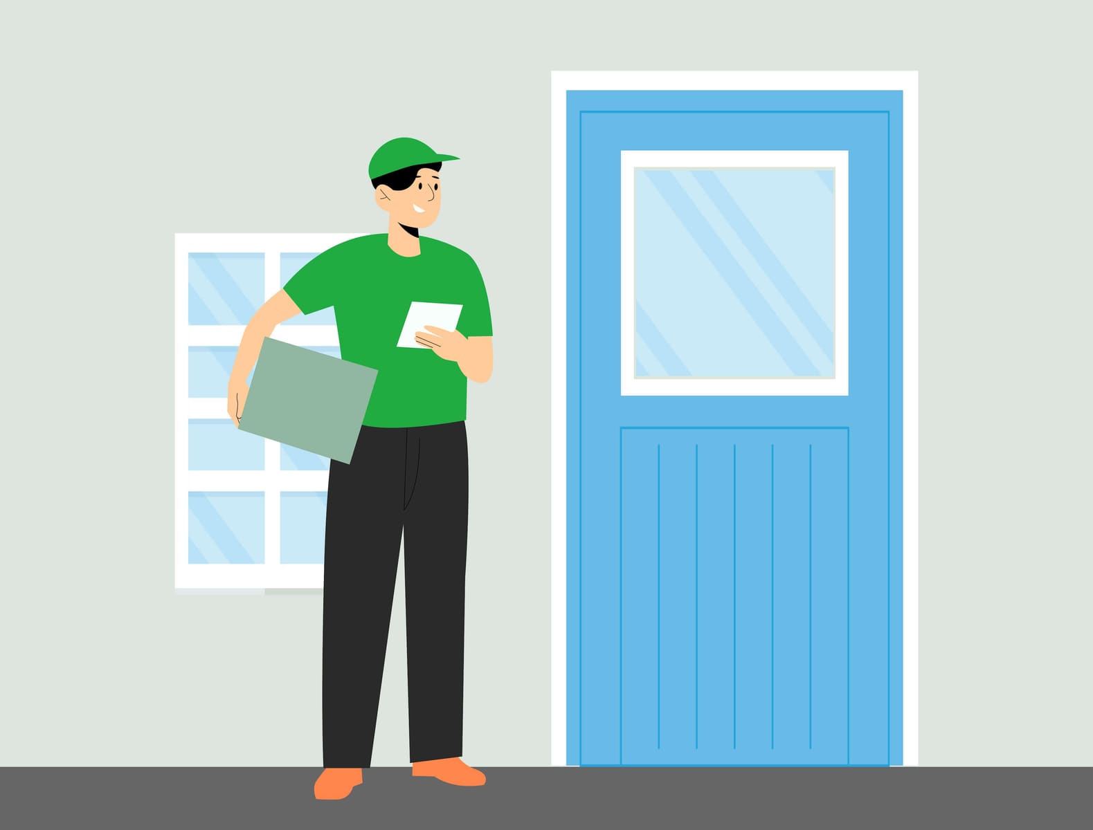 Professional movers packing and loading belongings carefully